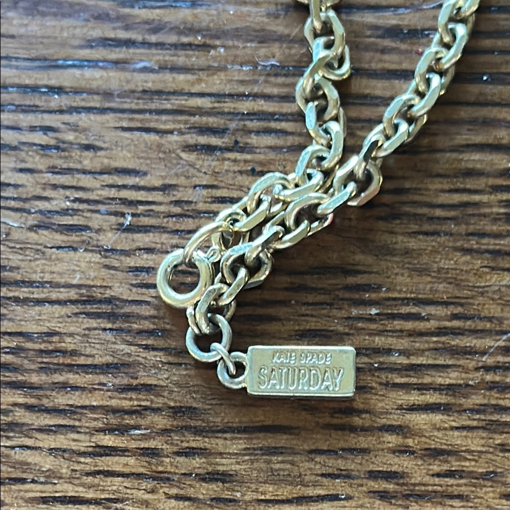 Kate Spade Gold and Black Necklace - Picture 3 of 3